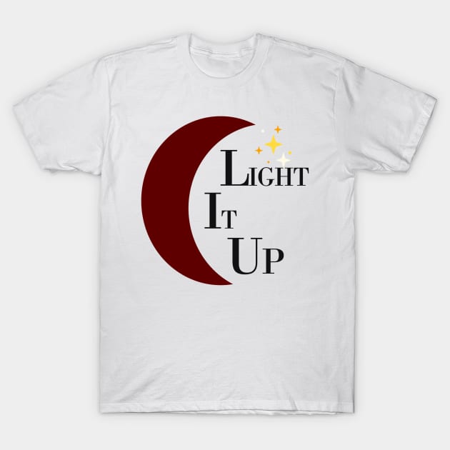 Light It Up | Sarah J. Mass Crescent City T-Shirt by Bookish Nerd